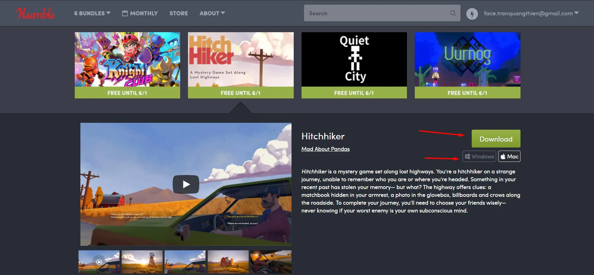 Nhanh tay tải ngay 4 game đang miễn phí trên Humble Bundle đến ngày 1/6