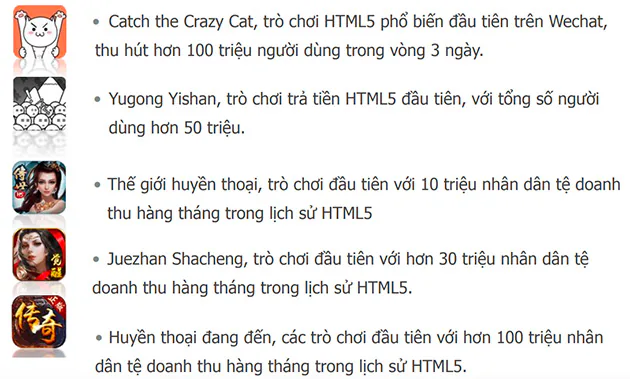 Startup Egretia cho biết nền tảng mới của HTML5 sẽ bùng nổ mạnh mẽ