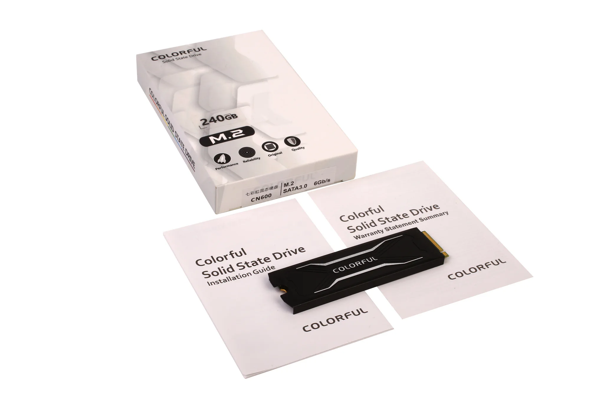 COLORFUL bổ sung thêm dòng sản phẩm ổ SSD CN600S với hai mức dung lượng 240GB và 480GB