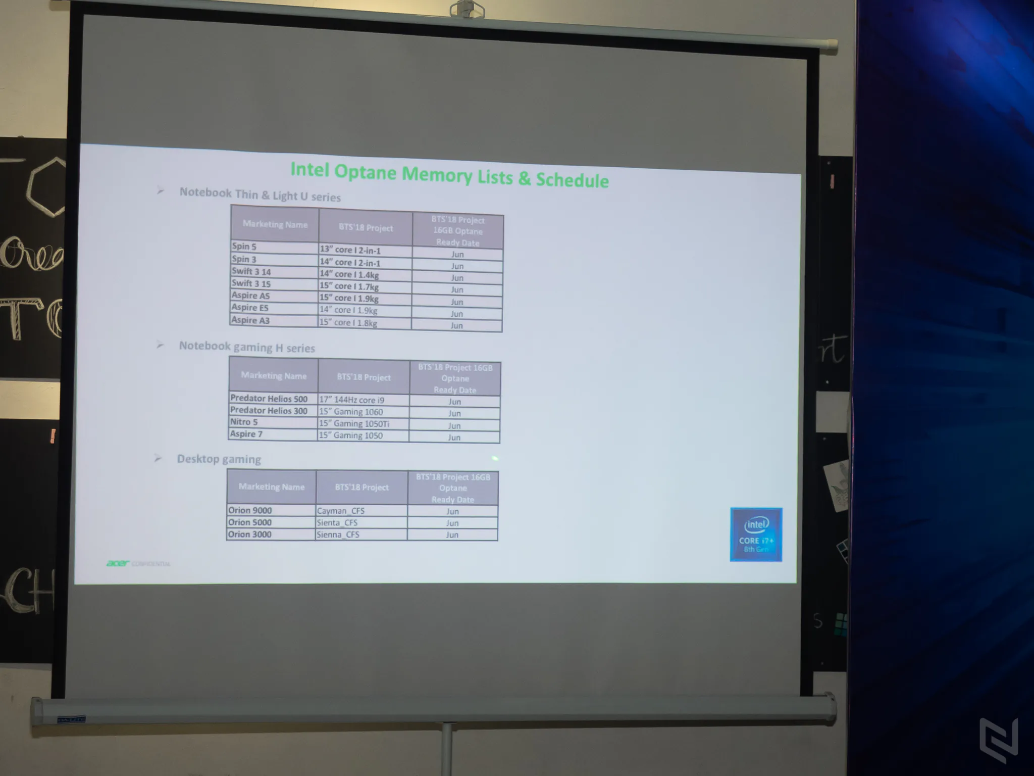 Hình ảnh buổi Workshop trình diễn hiệu năng ấn tượng của Intel Optane thế hệ mới