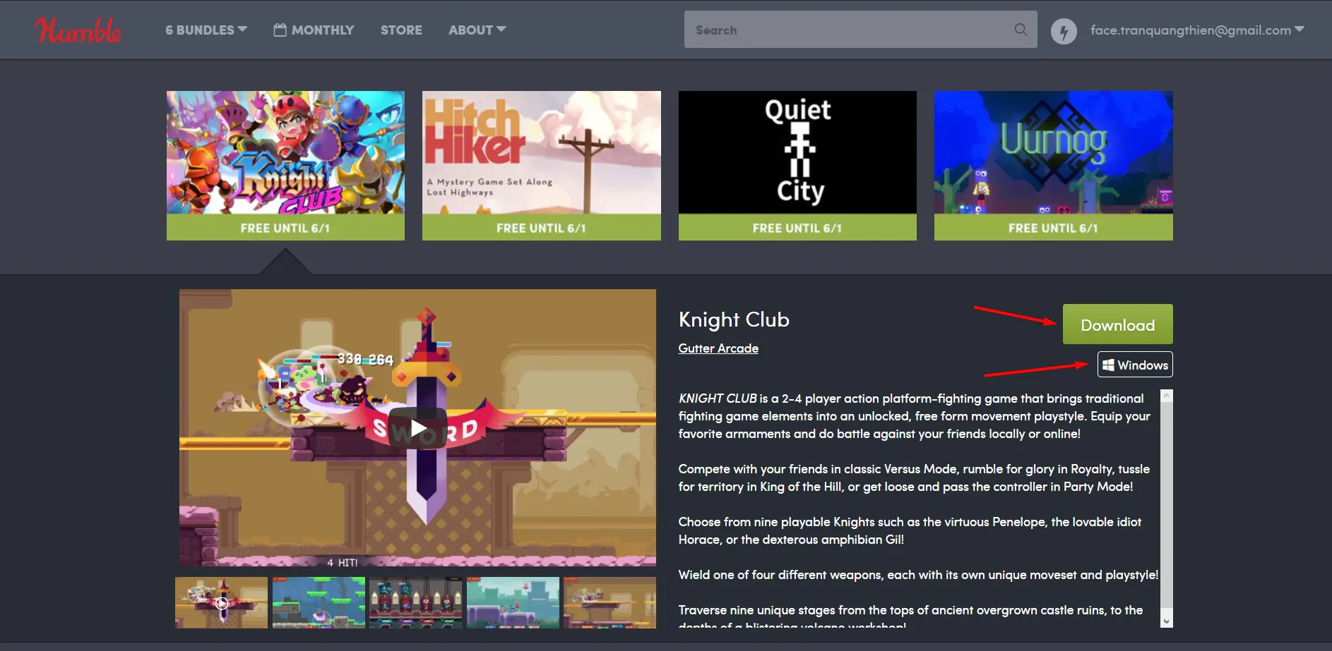 Nhanh tay tải ngay 4 game đang miễn phí trên Humble Bundle đến ngày 1/6