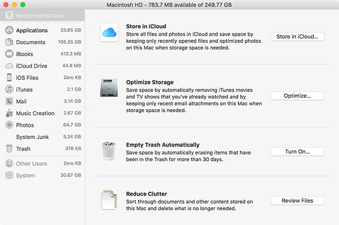 Vì sao bạn không nên mua MacBook với chỉ 256GB bộ nhớ?