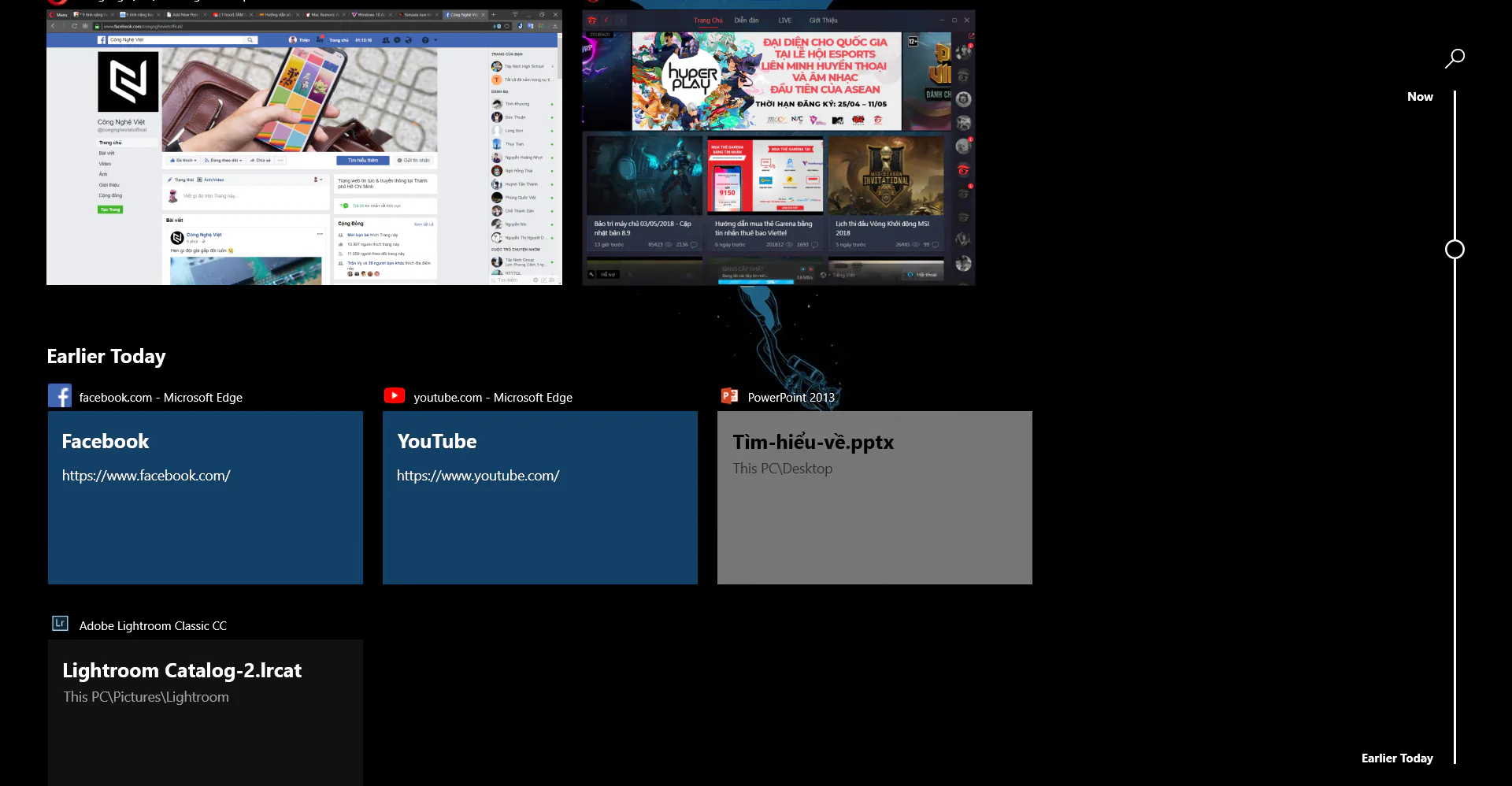 Trải nghiệm cập nhật Windows 10 April 2018: Cảm nhận cá nhân với các tính năng mới