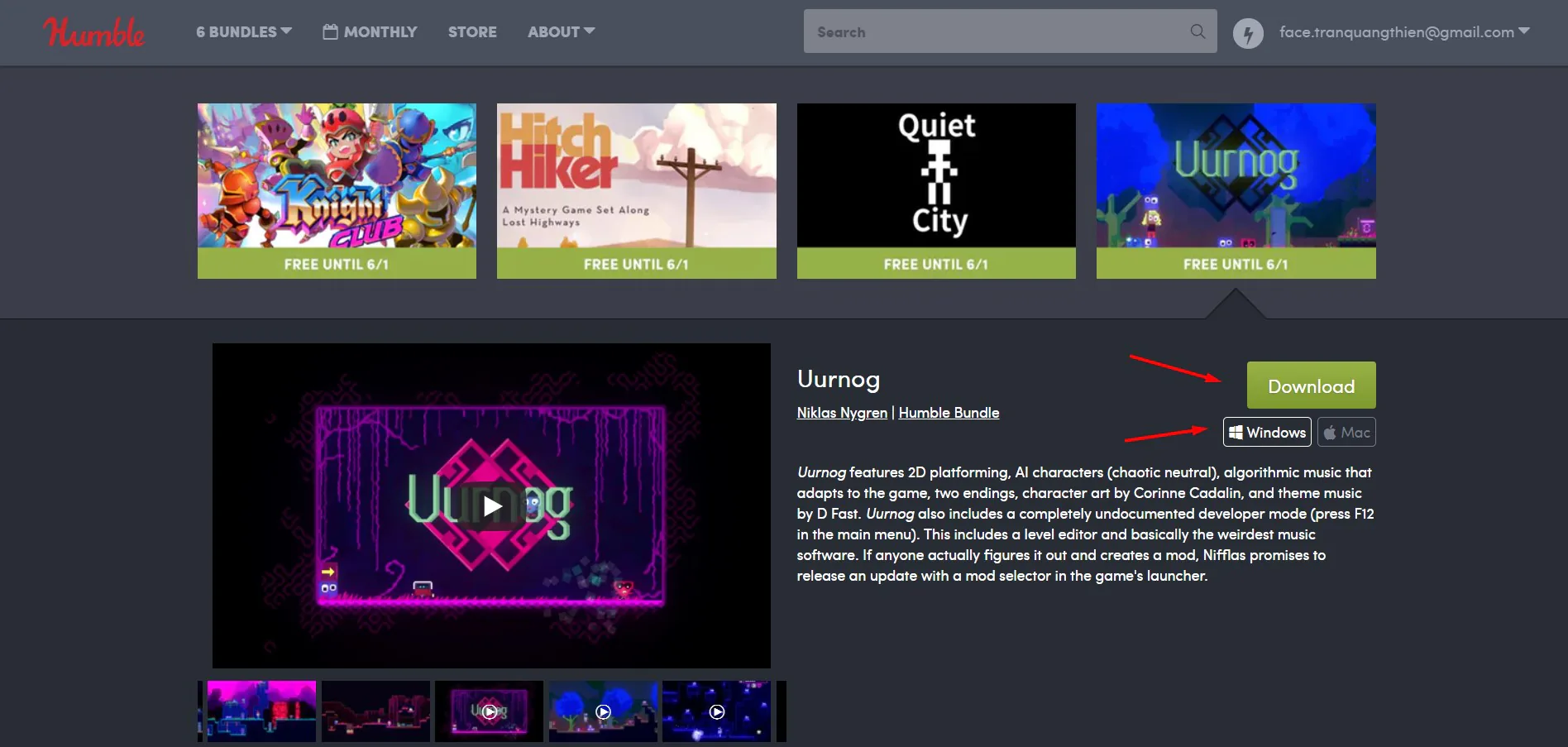 Nhanh tay tải ngay 4 game đang miễn phí trên Humble Bundle đến ngày 1/6