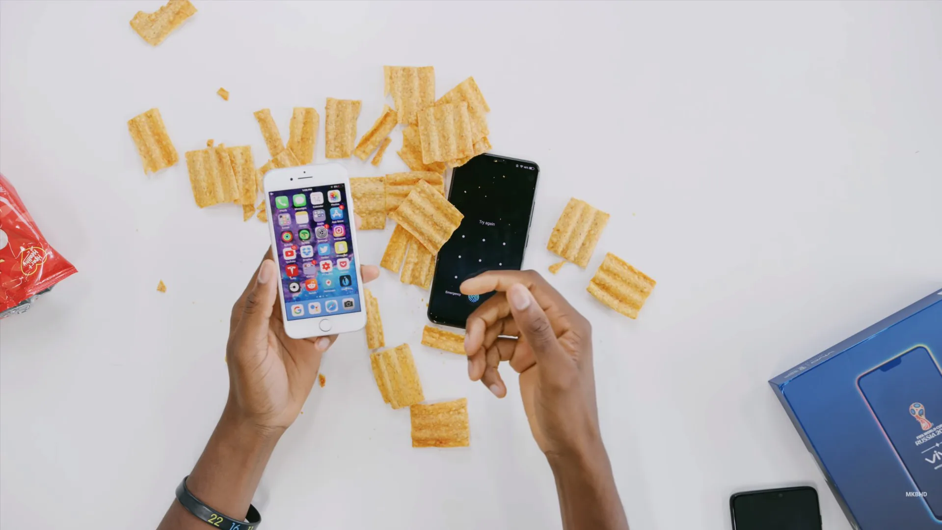 Thử nghiệm cảm biến vân tay dưới màn hình cho thấy đã có thể hoạt động với iPhone