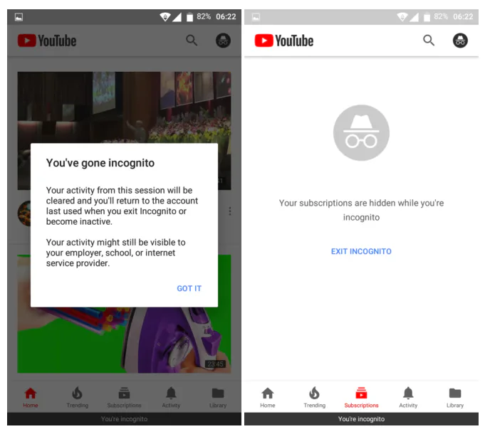 Youtube sắp có chế độ ẩn danh học hỏi từ Chrome