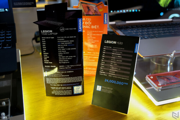 Lenovo ra mắt hàng loạt sản phẩm mới, nổi bật với Legion Y530 thiết kế thay đổi hoàn toàn