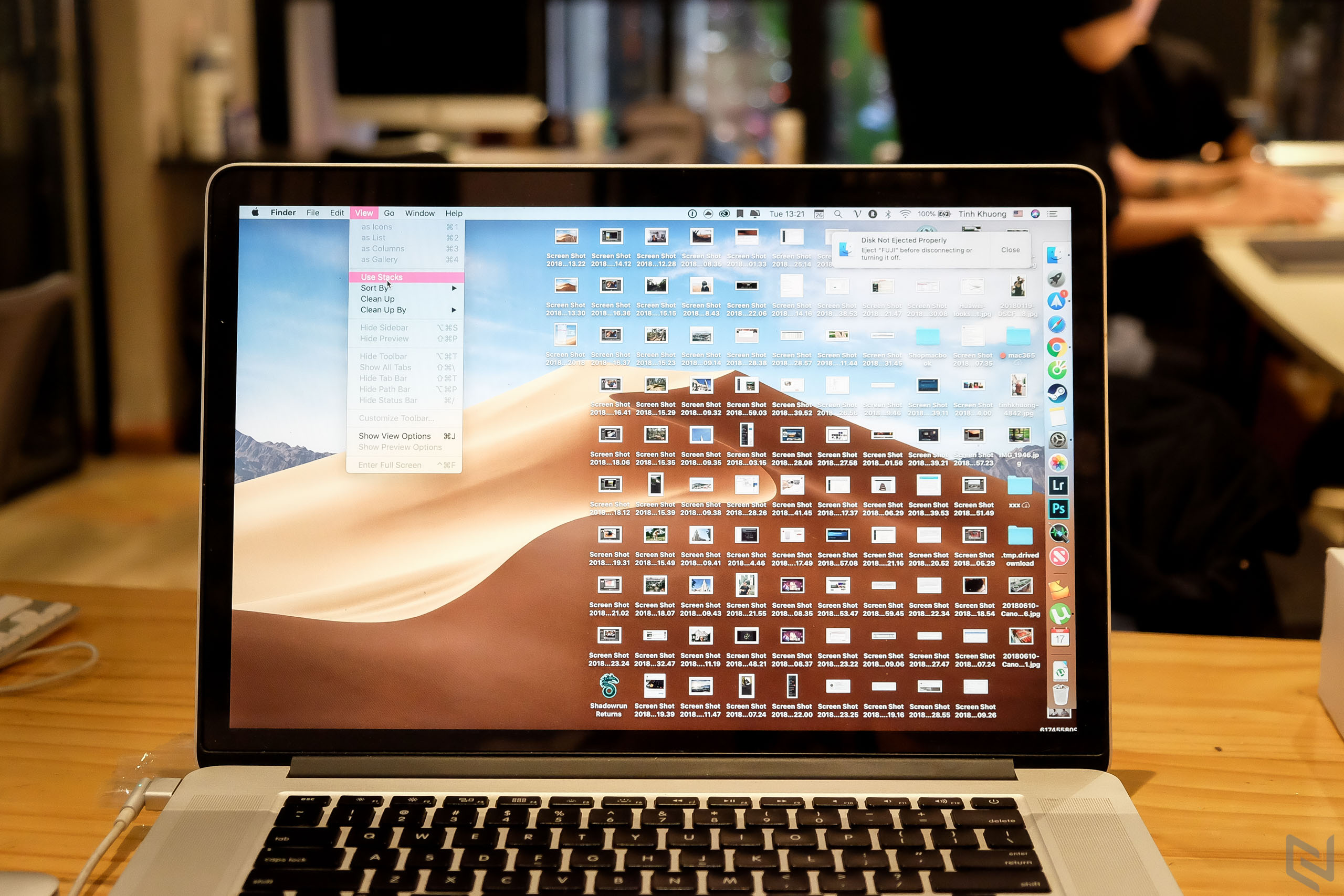 macOS Mojave: Cách tạo ngăn tự động sắp xếp trên Desktop (Desktop Stacks)