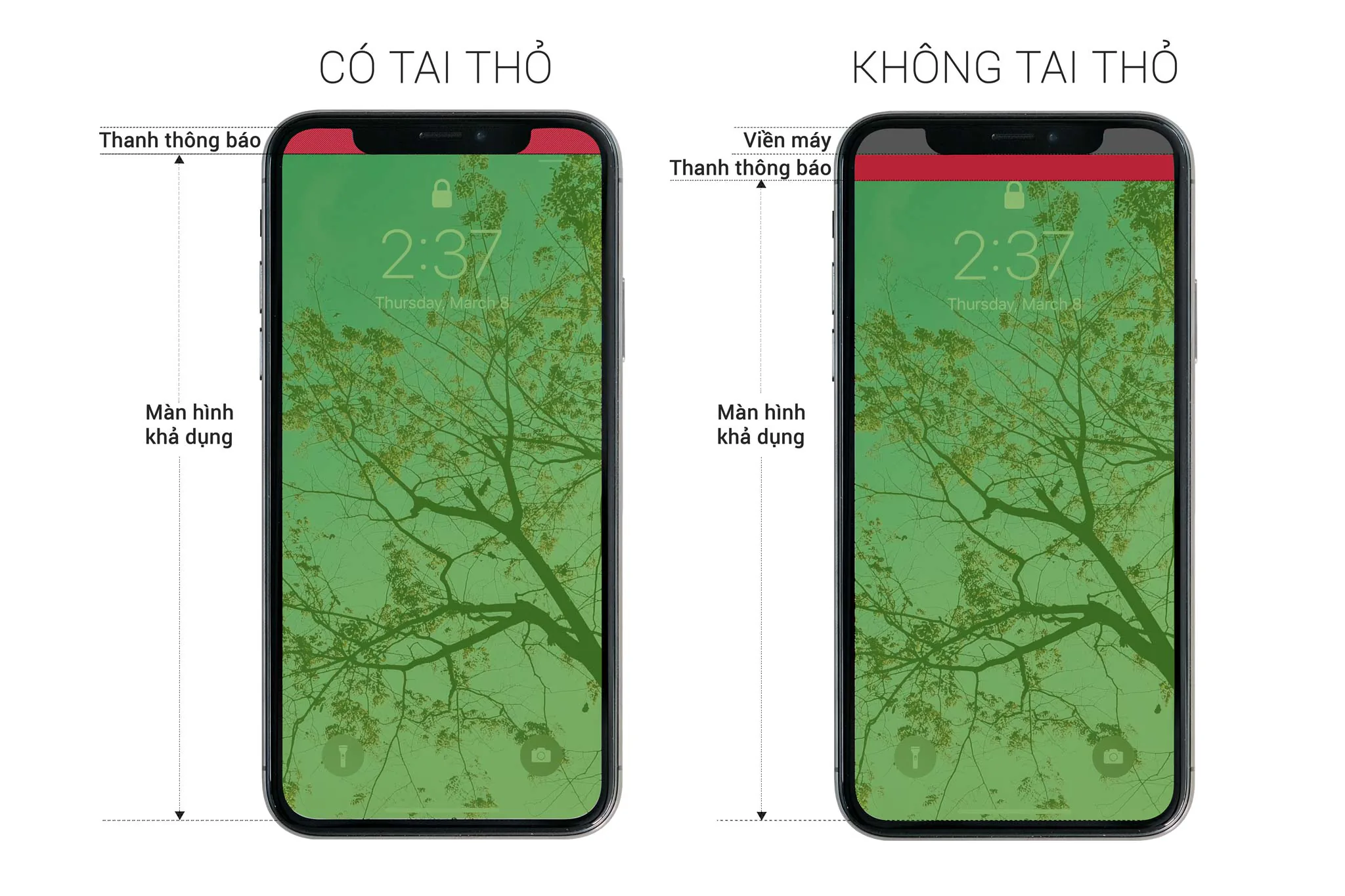 "Tai thỏ" không xấu nhưng là thiết kế tốt nhất có thể ở thời điểm hiện tại