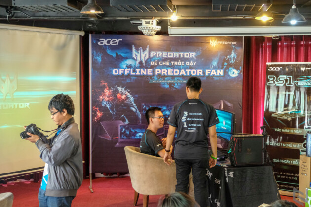 Offline trải nghiệm sản phẩm Predator và chương trình 3S1 của Acer