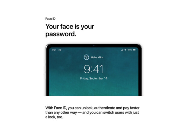 Ảnh concept iPad Pro mới cực đẹp với viền mỏng, cạnh bo tròn và Face ID