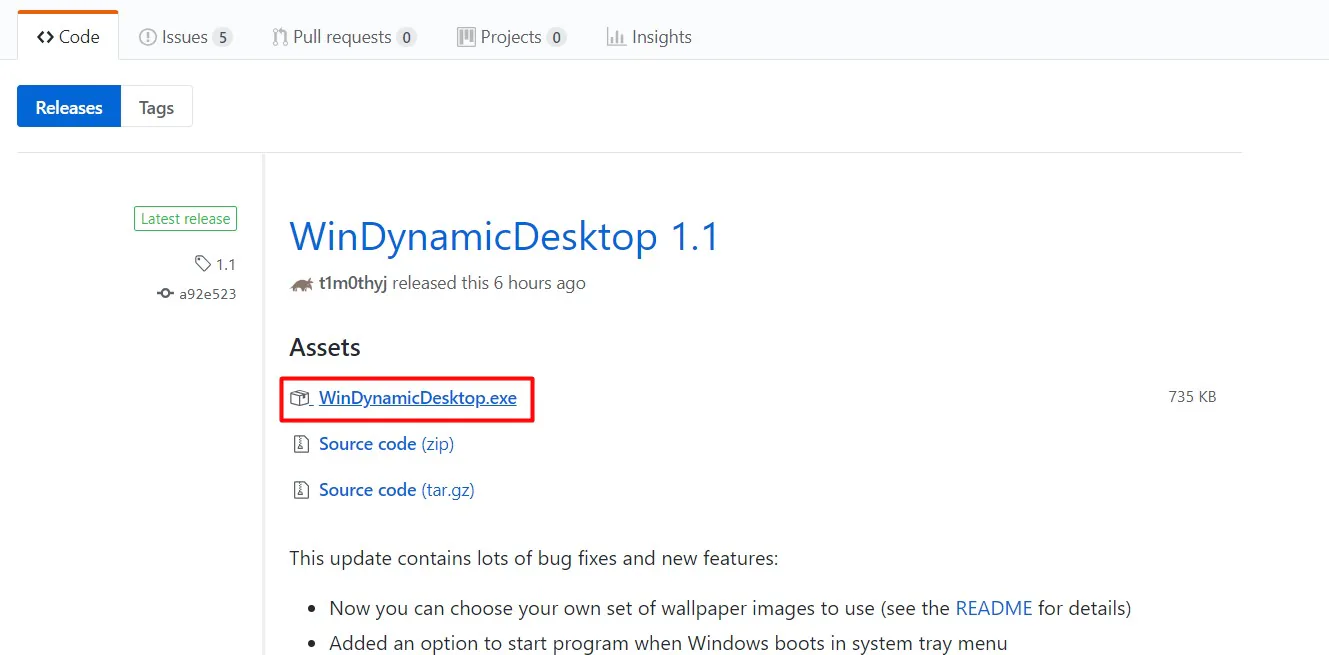 Hướng dẫn mang tính năng Dynamic Desktop của macOS Mojave lên Windows 10