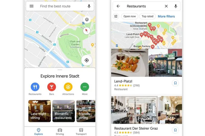 Bản cập nhật theo phong cách Material của Google Maps đã bắt đầu được tung ra
