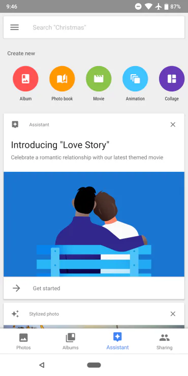 Google Photos giờ sẽ có thể tạo các đoạn video như "Câu chuyện tình yêu"