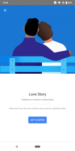 Google Photos giờ sẽ có thể tạo các đoạn video như "Câu chuyện tình yêu"