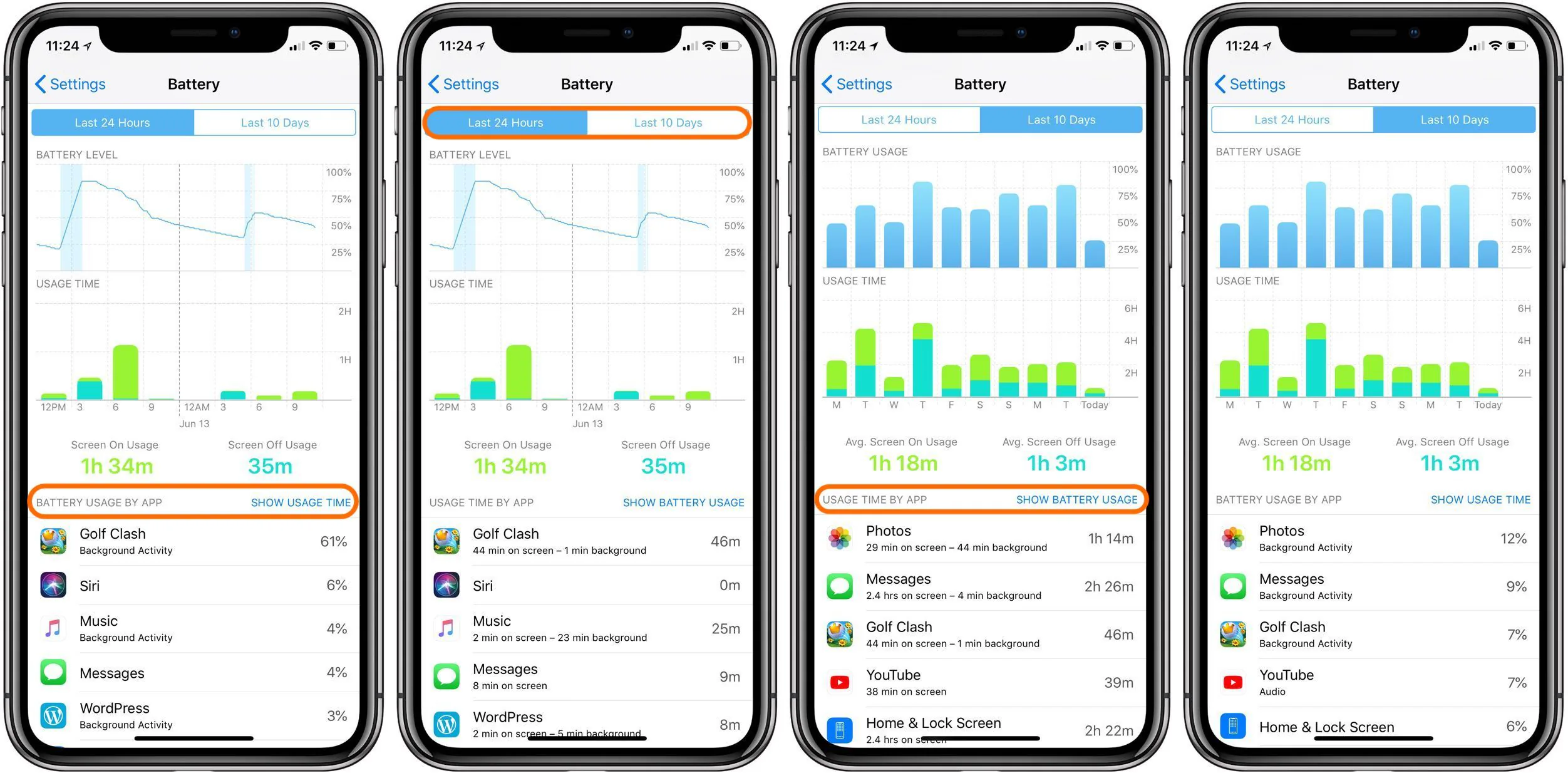 Thủ thuật iPhone: Cách xem thống kê pin nâng cao trên iOS 12