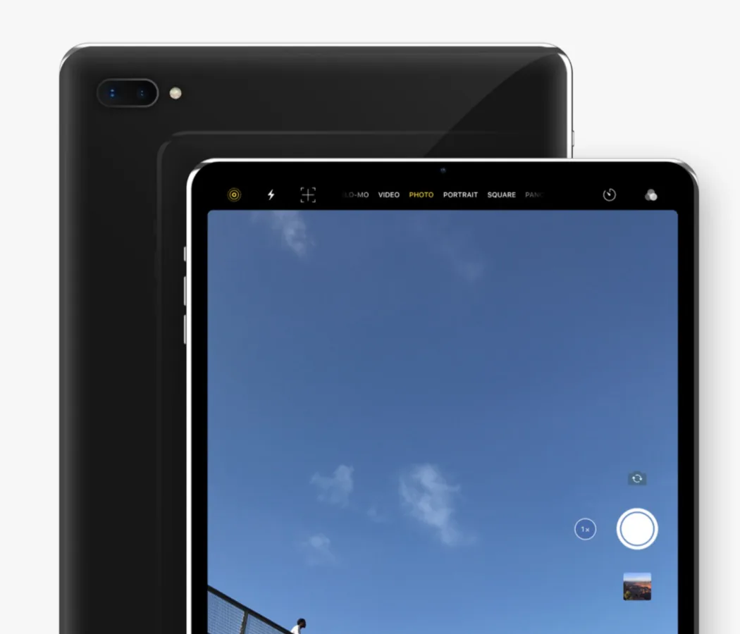 Ảnh concept iPad Pro mới cực đẹp với viền mỏng, cạnh bo tròn và Face ID