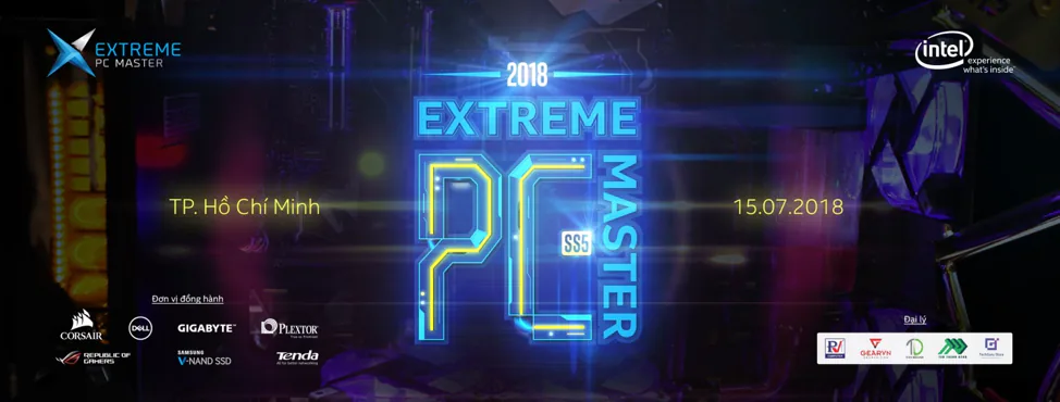 Extreme PC Master Season 5, lễ hội trình diễn máy tính lớn nhất Việt Nam 2018