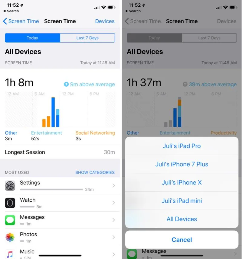 Những thay đổi trong bản cập nhật iOS 12 Developer beta 2