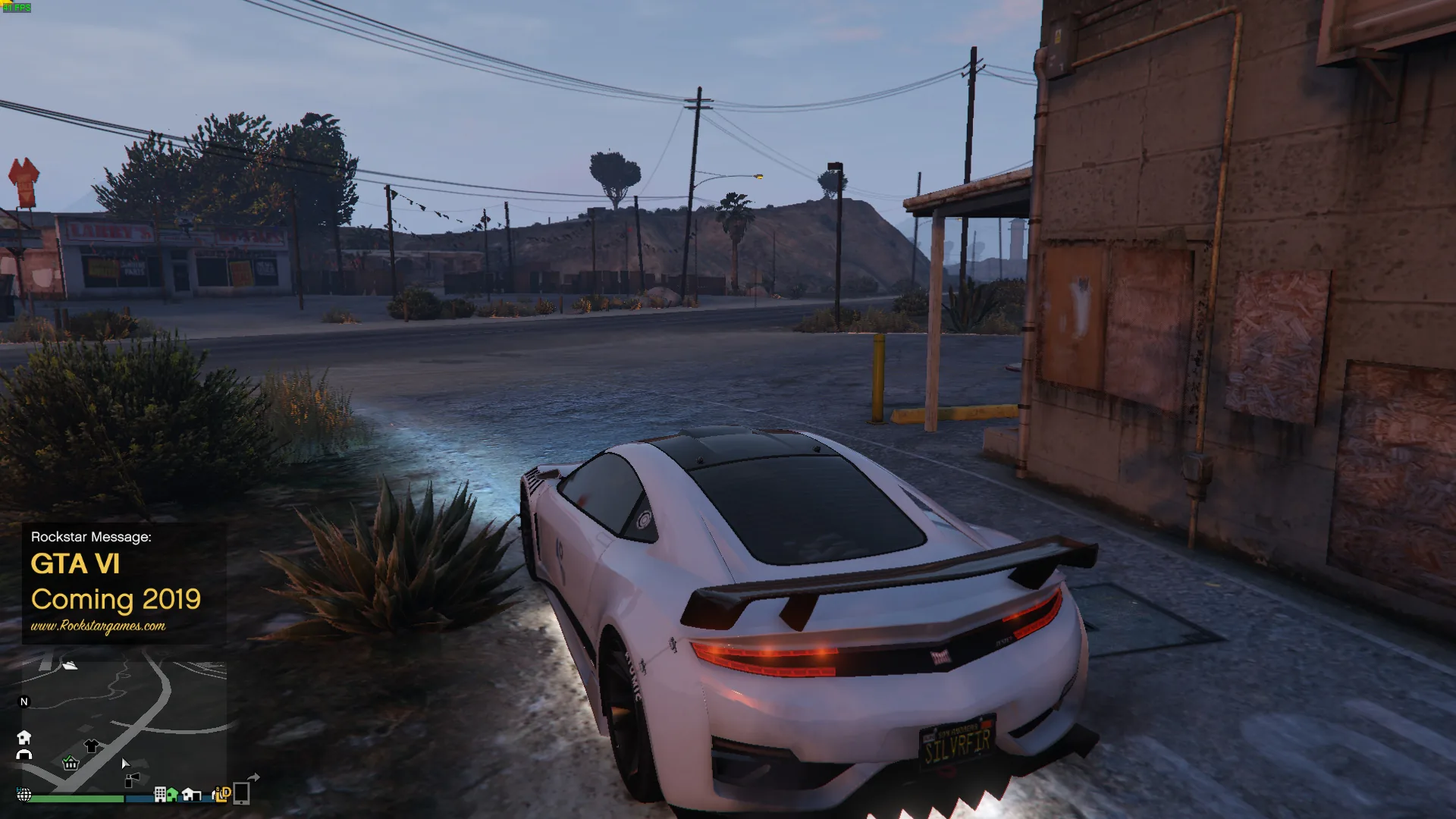 Bất ngờ xuất hiện thông báo ra mắt phiên bản VI trong game GTA Online