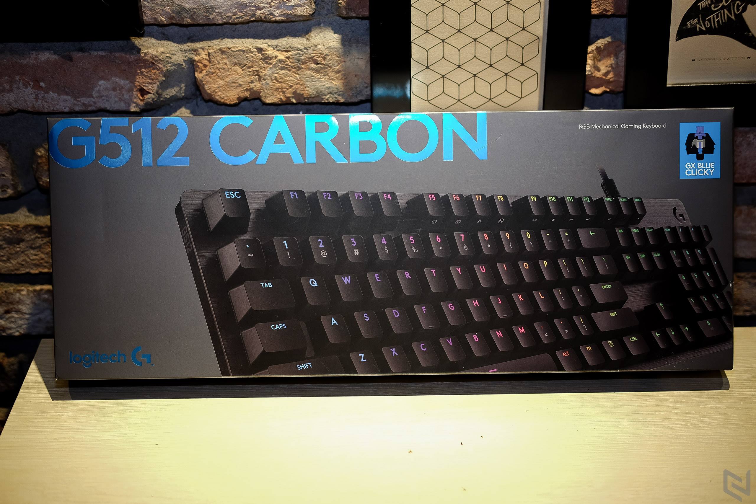 Yêu ngay từ cái nhìn đầu, đó chính là chiếc bàn phím cơ Logitech G512 Carbon GX-Blue