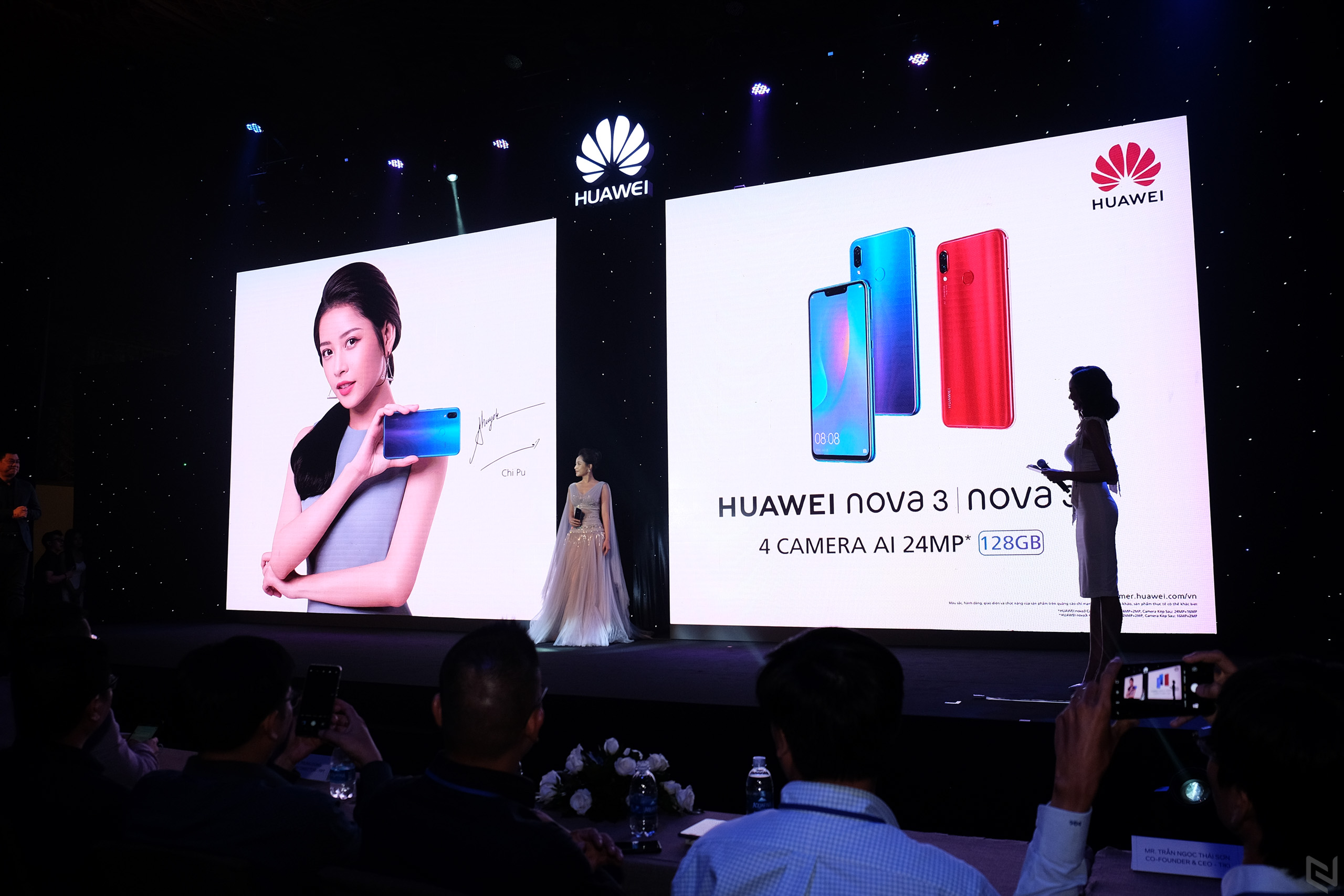 Huawei Nova 3i và Nova 3 với 4 camera AI chính thức ra mắt, giá từ 6.990.000 đồng