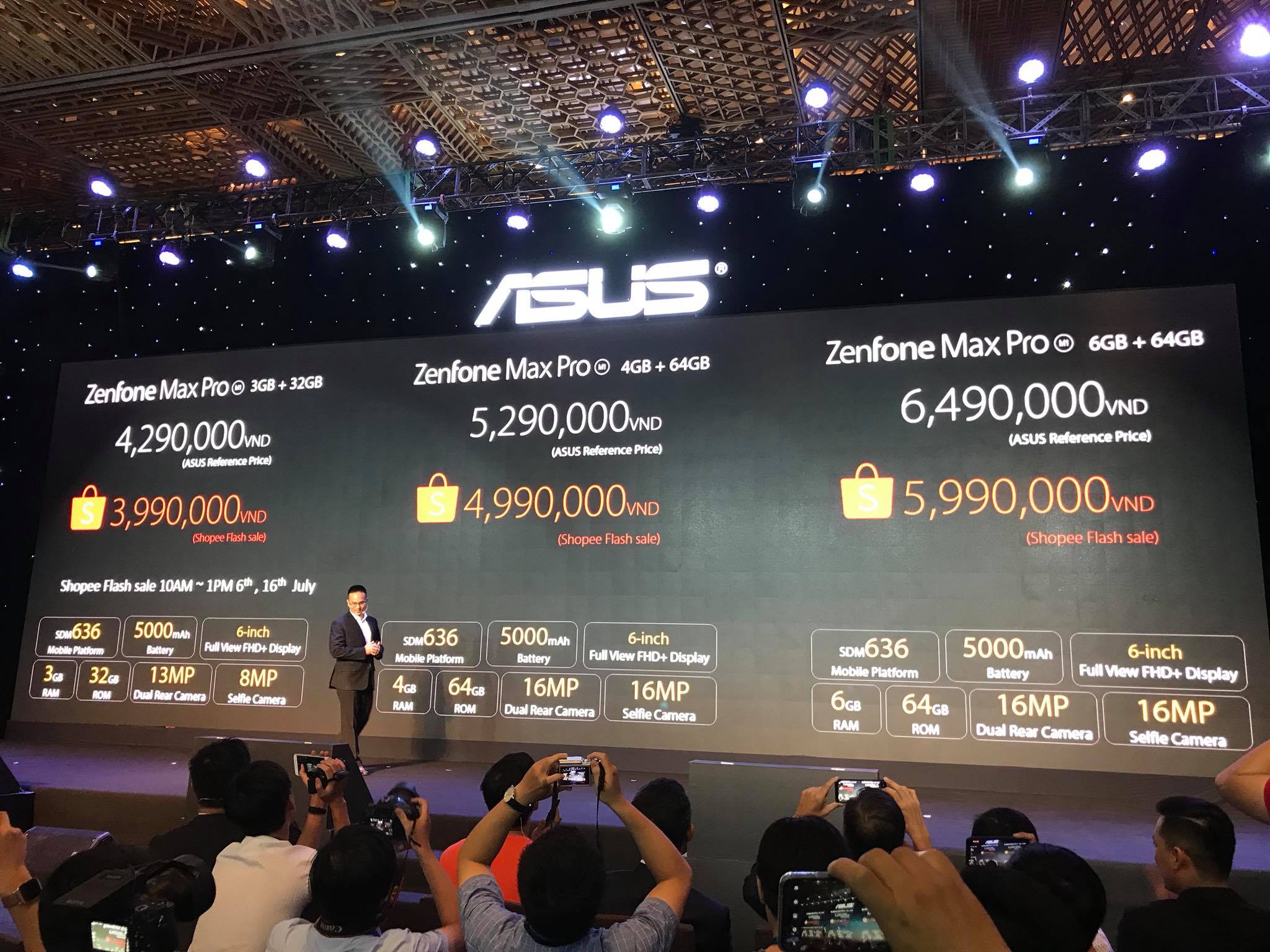 ASUS ra mắt 'sát thủ' ZenFone Max Pro (M1) giá cạnh tranh, nhiều cấu hình