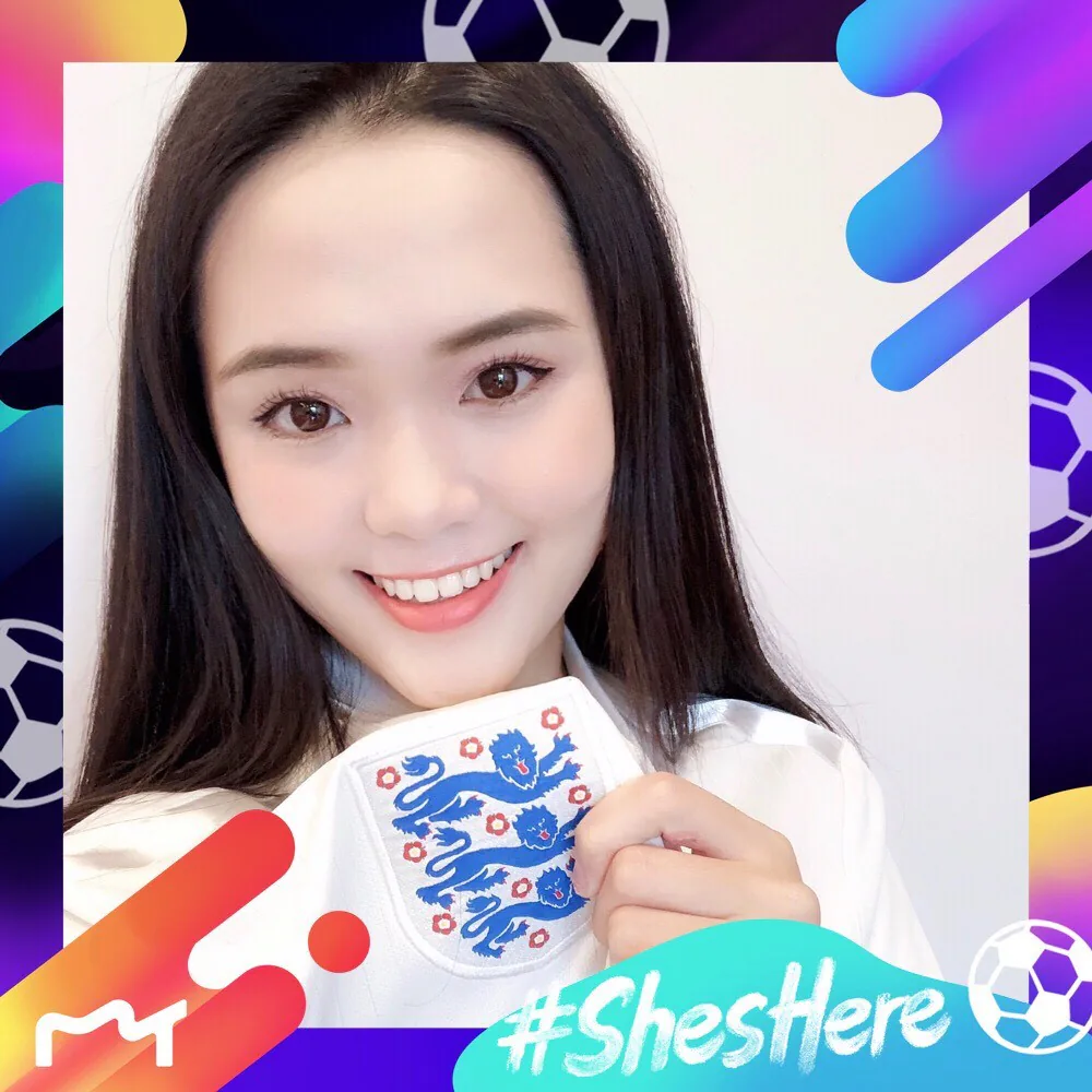 “She is Here”, cùng xinh đẹp lung linh với ứng dụng Meitu trong mùa World Cup 2018