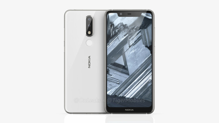 Hình ảnh rò rỉ của Nokia 5.1 Plus với tai thỏ và camera kép