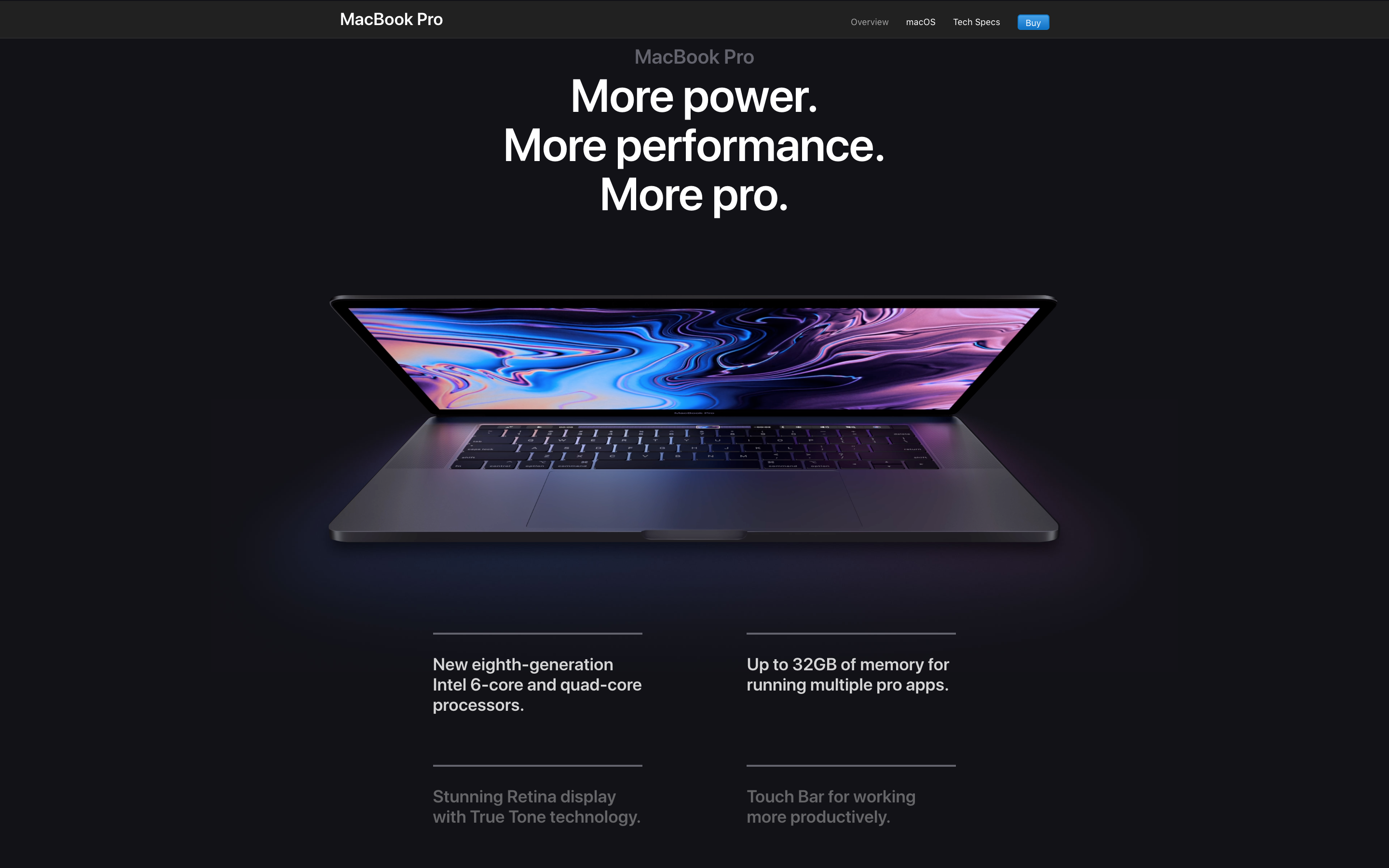 Apple chính thức nâng cấp Macbook Pro: Bàn phím, màn hình, vi xử lí mới