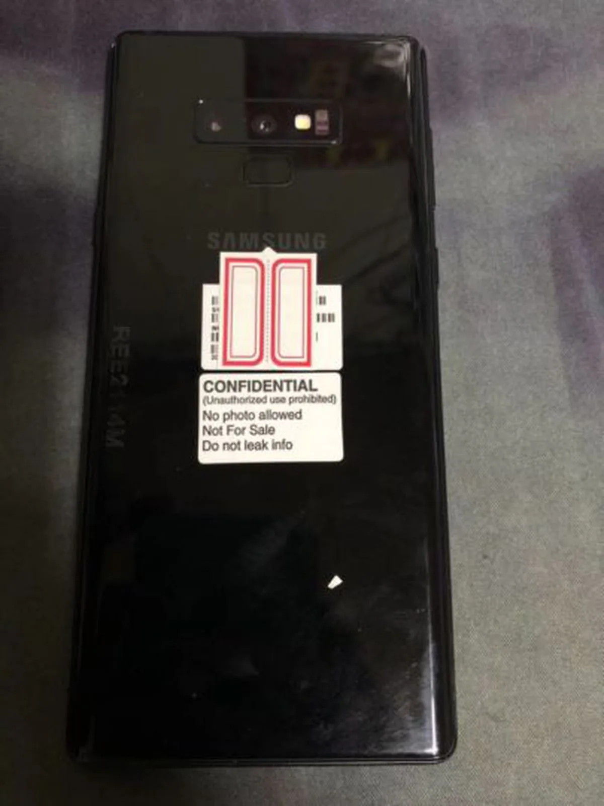 Những hình ảnh rò rỉ về Galaxy Note 9 đã bắt đầu xuất hiện
