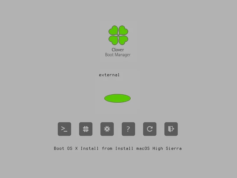 Hướng dẫn cài đặt macOS High Sierra bằng phương pháp sử dụng Clover Boot, vẫn giữ định dạng HFS