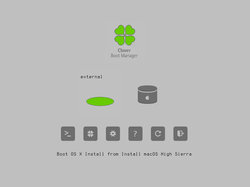Hướng dẫn cài đặt macOS High Sierra bằng phương pháp sử dụng Clover Boot, vẫn giữ định dạng HFS