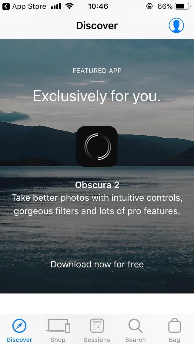 Nhanh tay lấy Obscura 2 miễn phí trị giá 5$, ứng dụng giúp bạn chụp ảnh đẹp hơn với iPhone