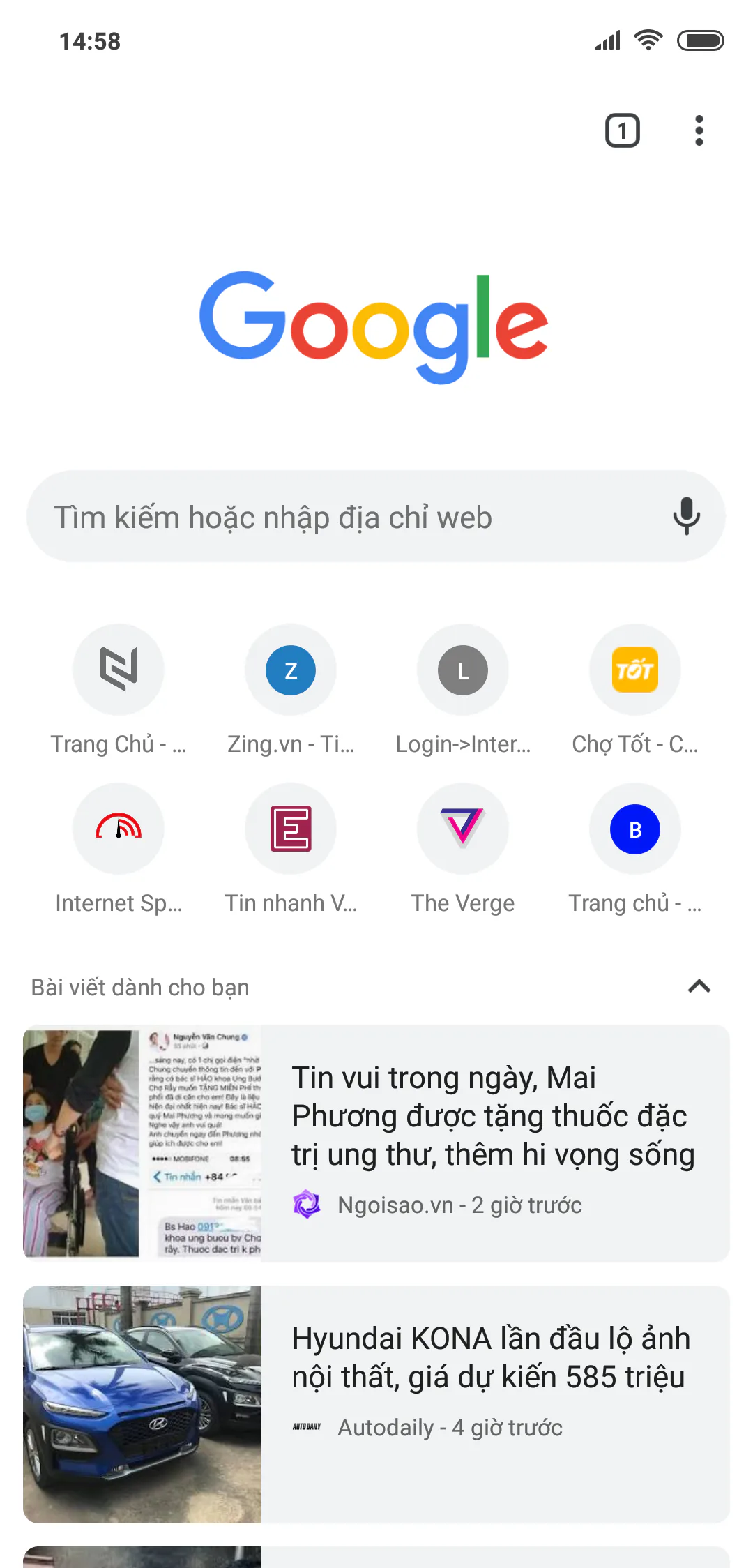 Cách 'nâng cấp' giao diện của Chrome từ ngay bây giờ