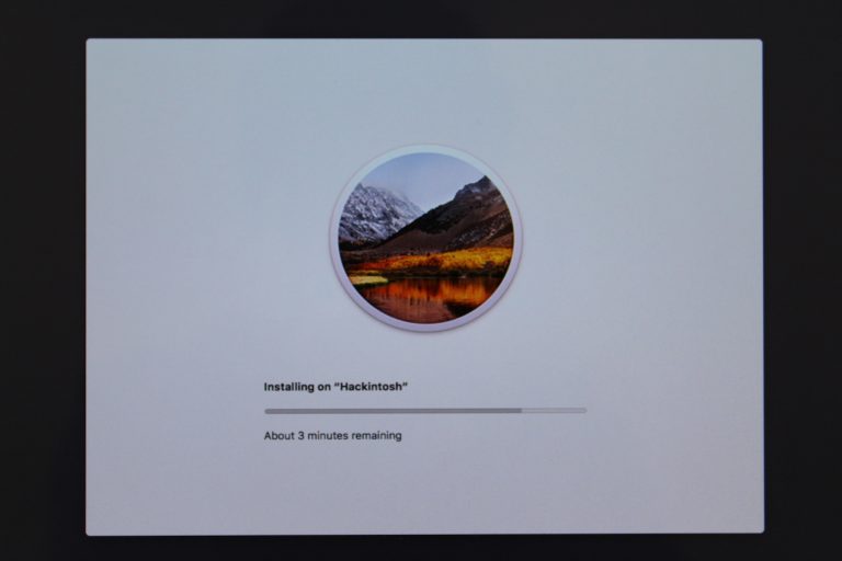 Hướng dẫn cài đặt macOS High Sierra bằng phương pháp sử dụng Clover Boot, vẫn giữ định dạng HFS