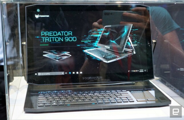 Acer Predator Triton 900 chính thức ra mắt với bản lề "cơ động"