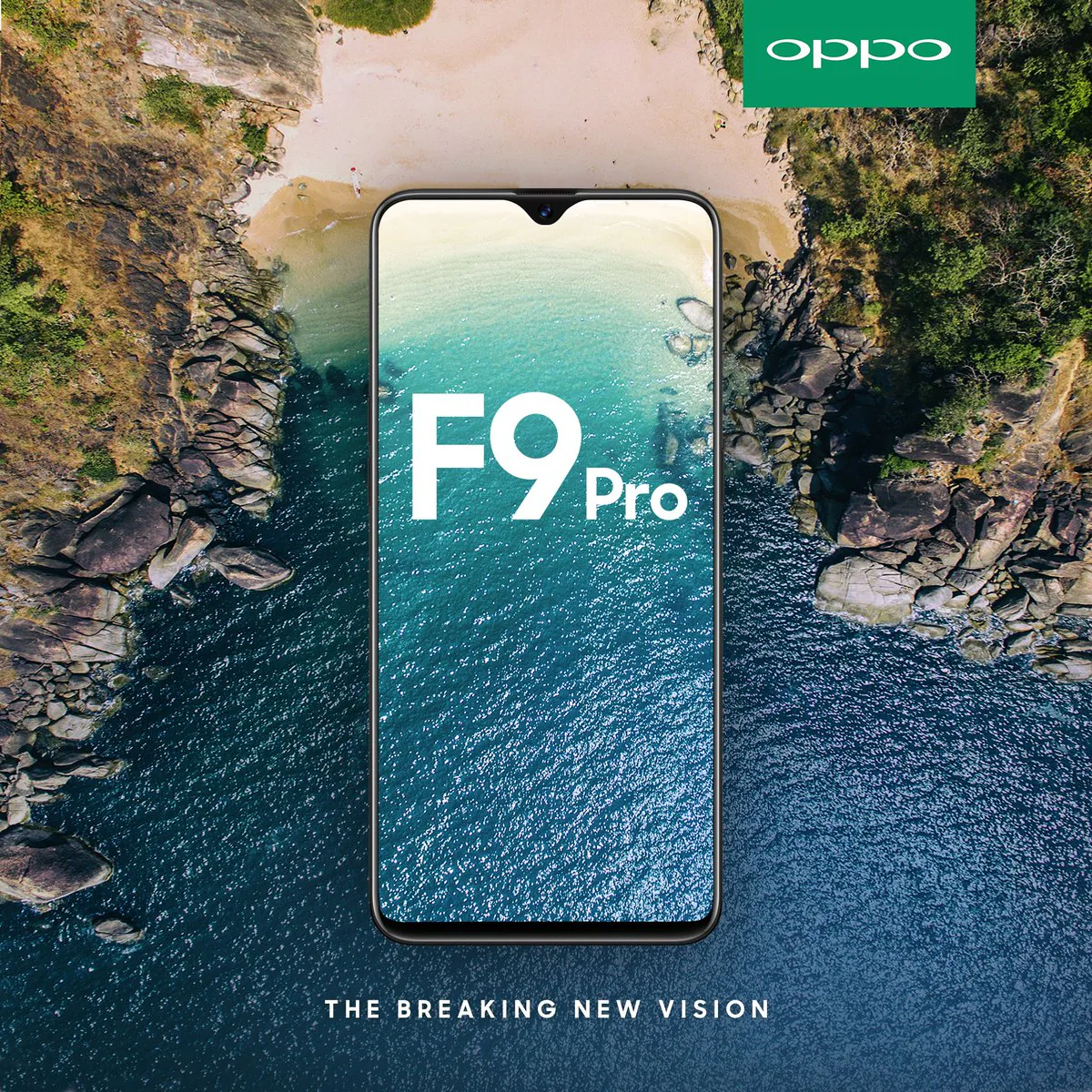 Cận cảnh tai thỏ nhỏ như giọt nước trên Oppo F9/F9 Pro, ra mắt vào 15/8