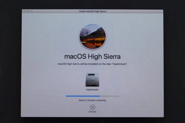 Hướng dẫn cài đặt macOS High Sierra bằng phương pháp sử dụng Clover Boot, vẫn giữ định dạng HFS