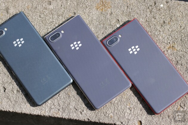 Blackberry KEY2 LE: Nhiều màu sắc hơn, mỏng hơn, cong hơn, rẻ hơn $200