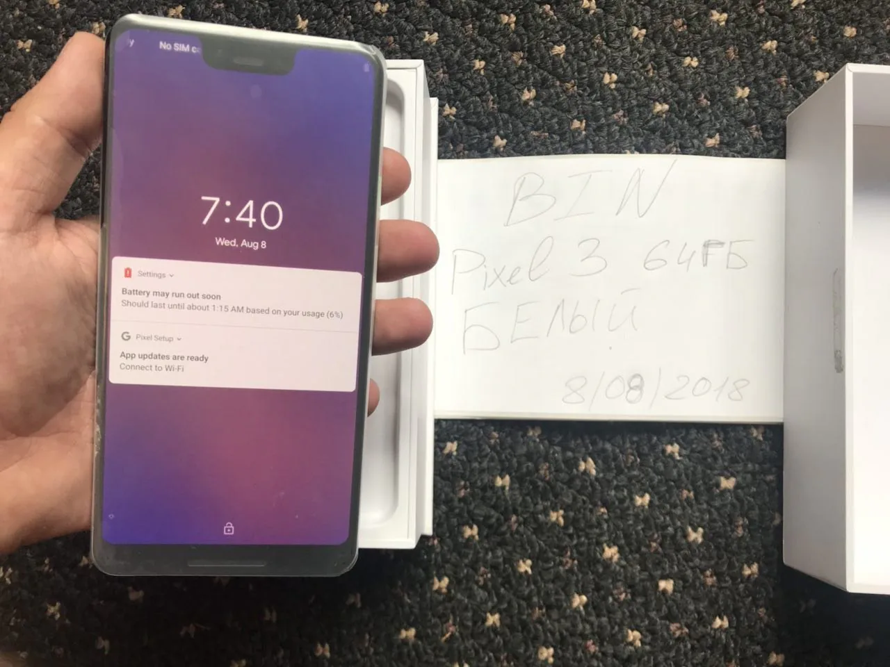 Rò rỉ Google Pixel 3 XL, tặng kèm tai nghe Pixel Bud