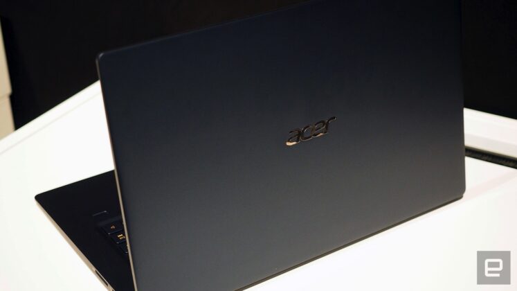 Acer tung ra mẫu Laptop Swift mới mỏng hơn và nhẹ hơn bao giờ hết