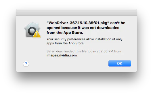 Thiết lập driver cho card rời Nvidia lên Hackintosh cho macOS High Sierra