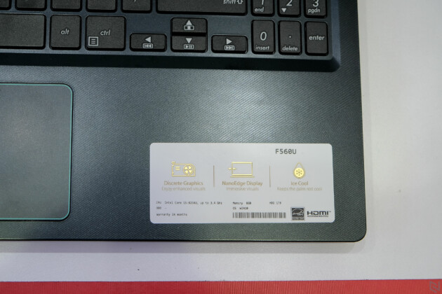 FPT Shop lên kệ độc quyền laptop gaming ASUS F560, giá 16.990.000đ