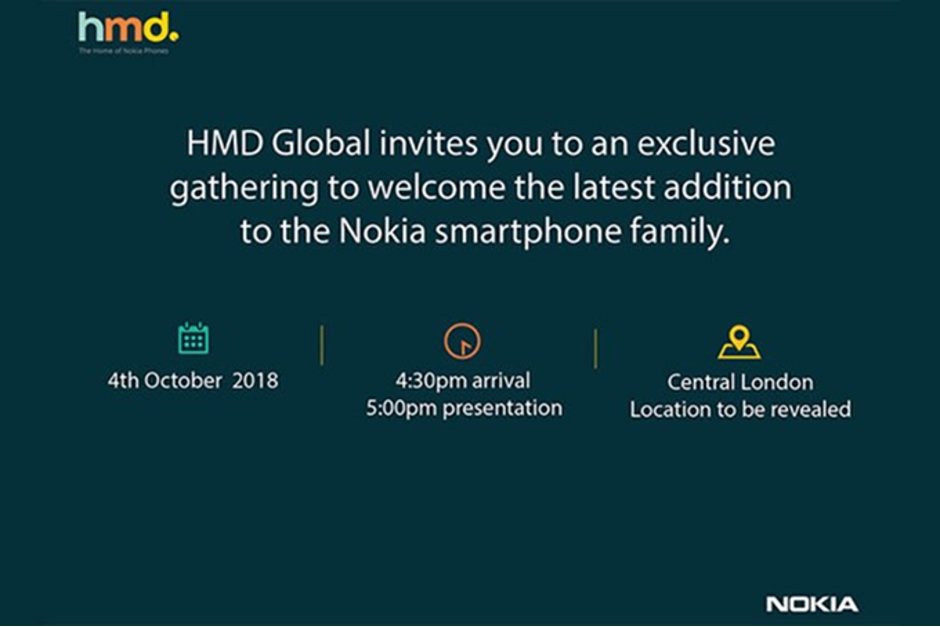 HMD Global sẽ giới thiệu chiếc Nokia mới vào ngày 4 tháng 10