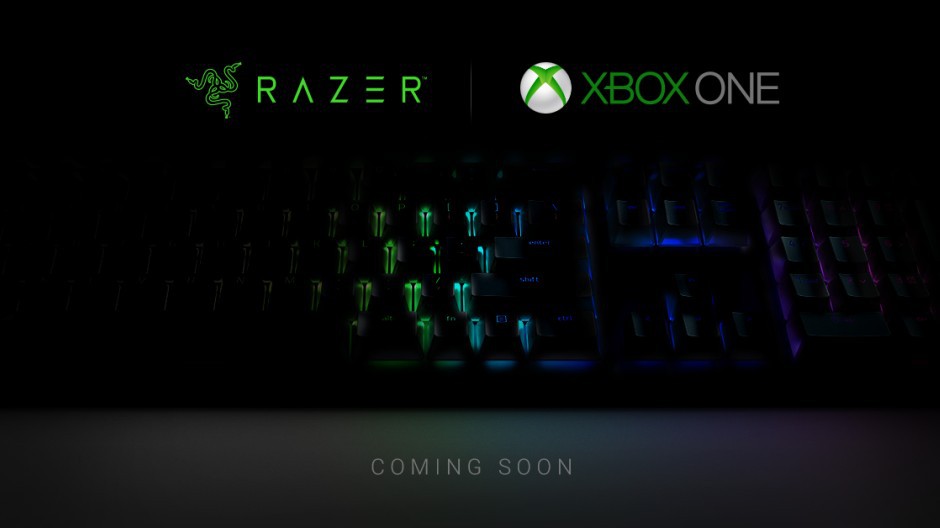 Microsoft kết hợp Razer làm bàn phím và chuột dành cho Xbox One