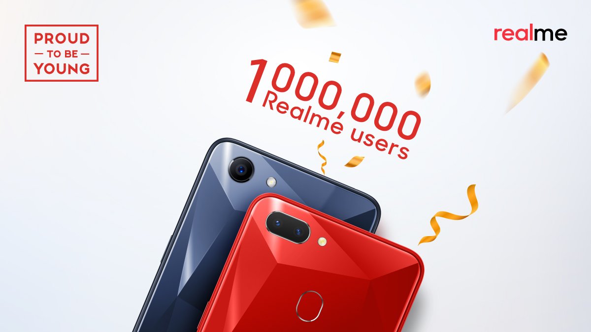 OPPO Realme cán mốc 1 triệu người dùng Ấn Độ. Có thể sẽ về Việt Nam?