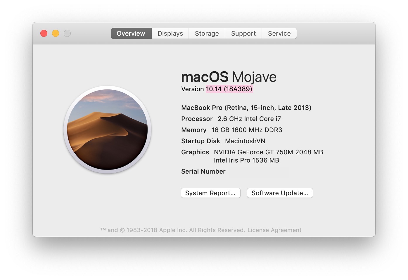 Chia sẻ cách nâng cấp macOS 10.14 Mojave bản chính thức sớm