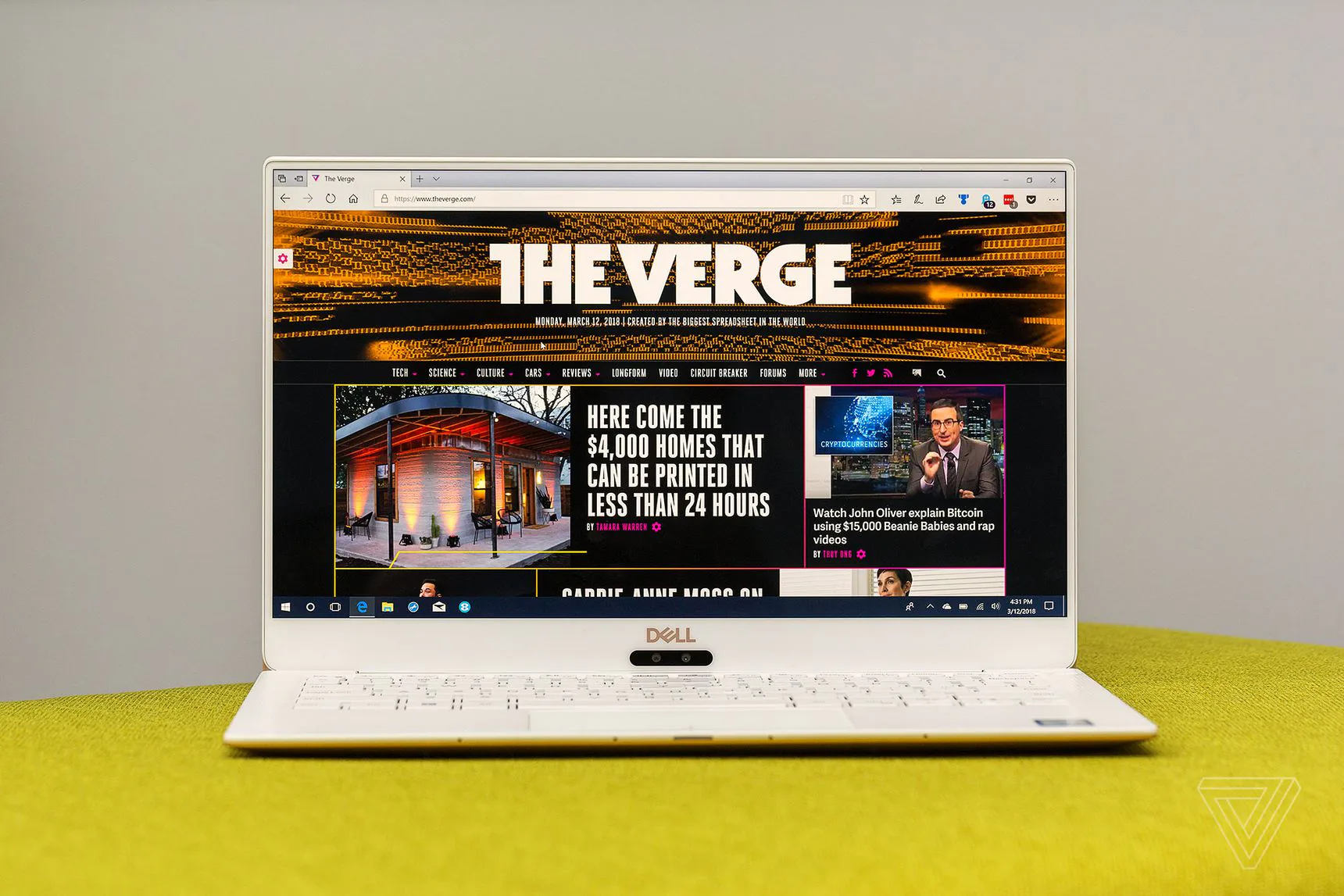 Sự kiện IFA 2018 đang dần đánh dấu chấm hết cho phần viền của laptop