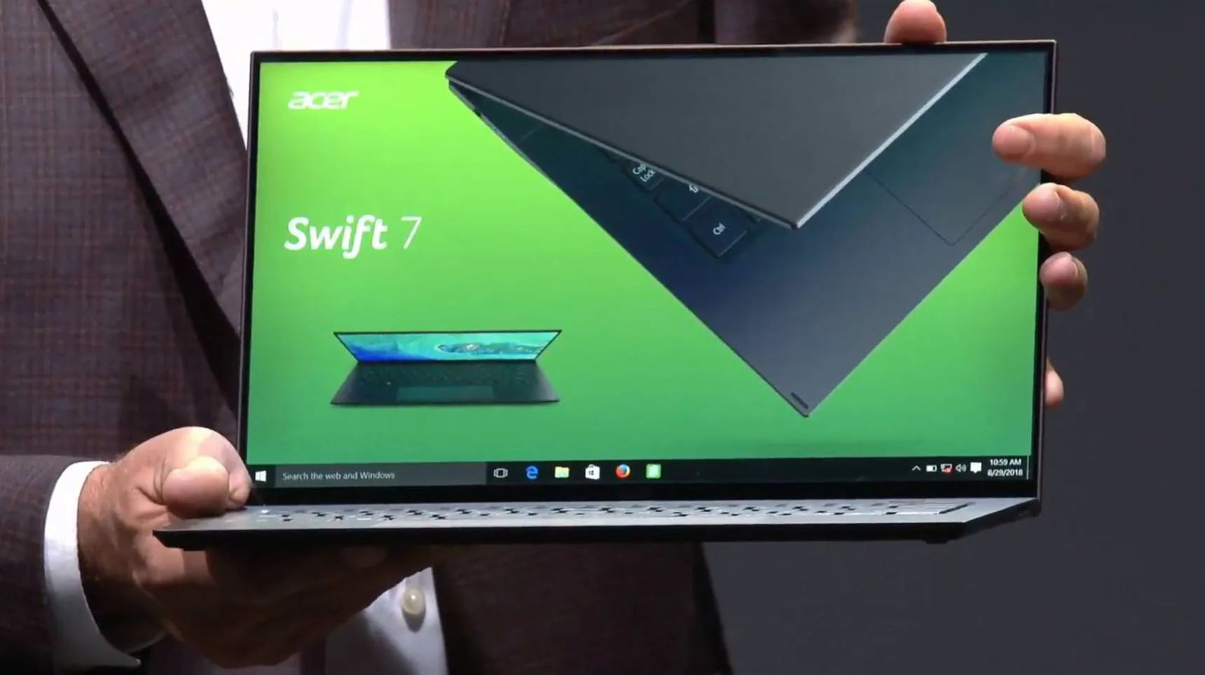 Sự kiện IFA 2018 đang dần đánh dấu chấm hết cho phần viền của laptop